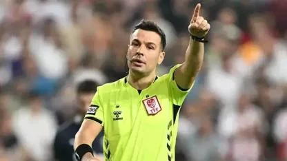 Fenerbahçe - Göztepe maçının hakemi Cihan Aydın oldu