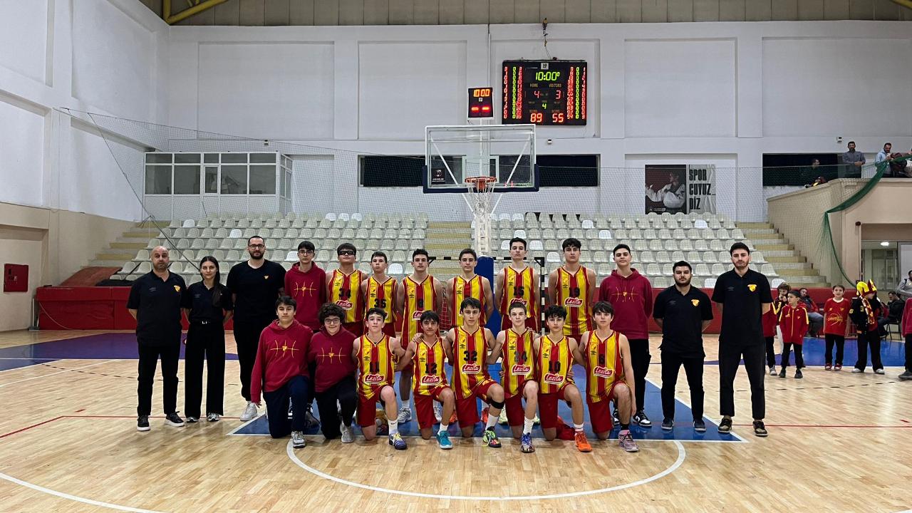 Göztepe Basketbol U14 Takımı İzmir Şampiyonu oldu, Türkiye finallerine katılmaya hak kazandı