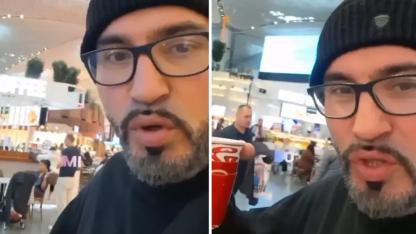 İstanbul Havalimanı'nda bir bardak çaya ödediği paraya isyan eden vatandaş