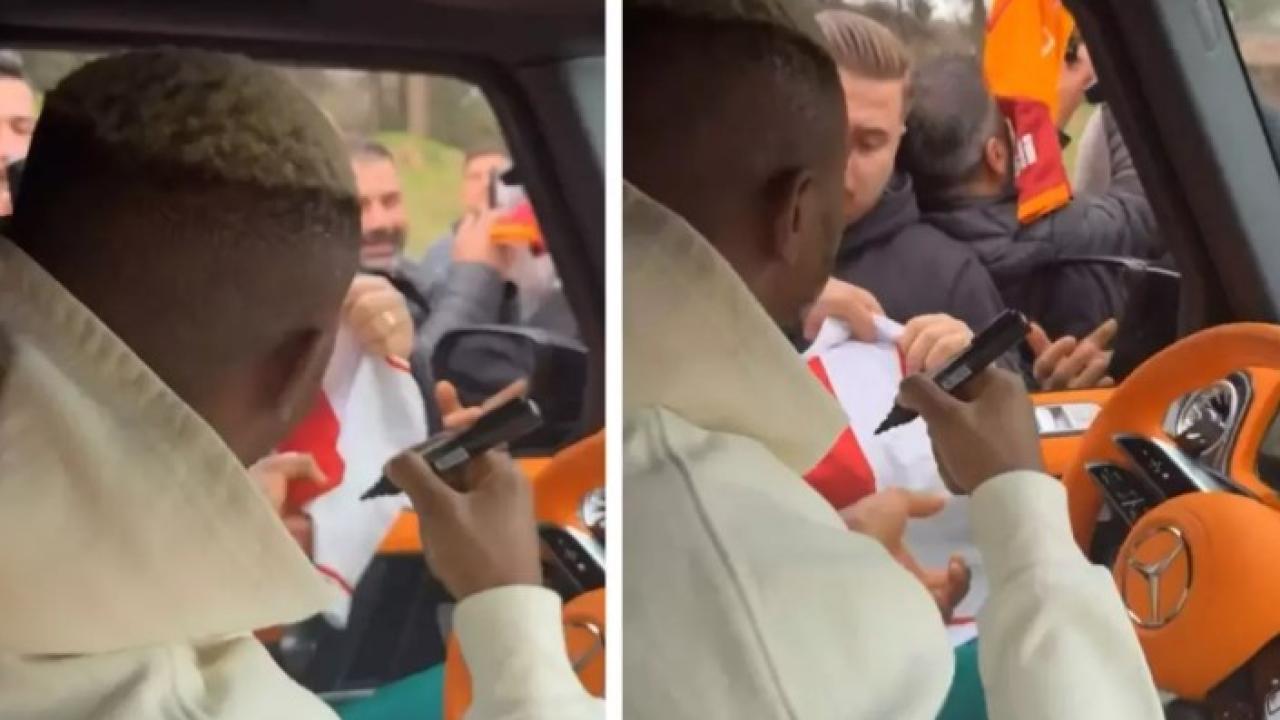 Osimhen'den alkış alan hareket