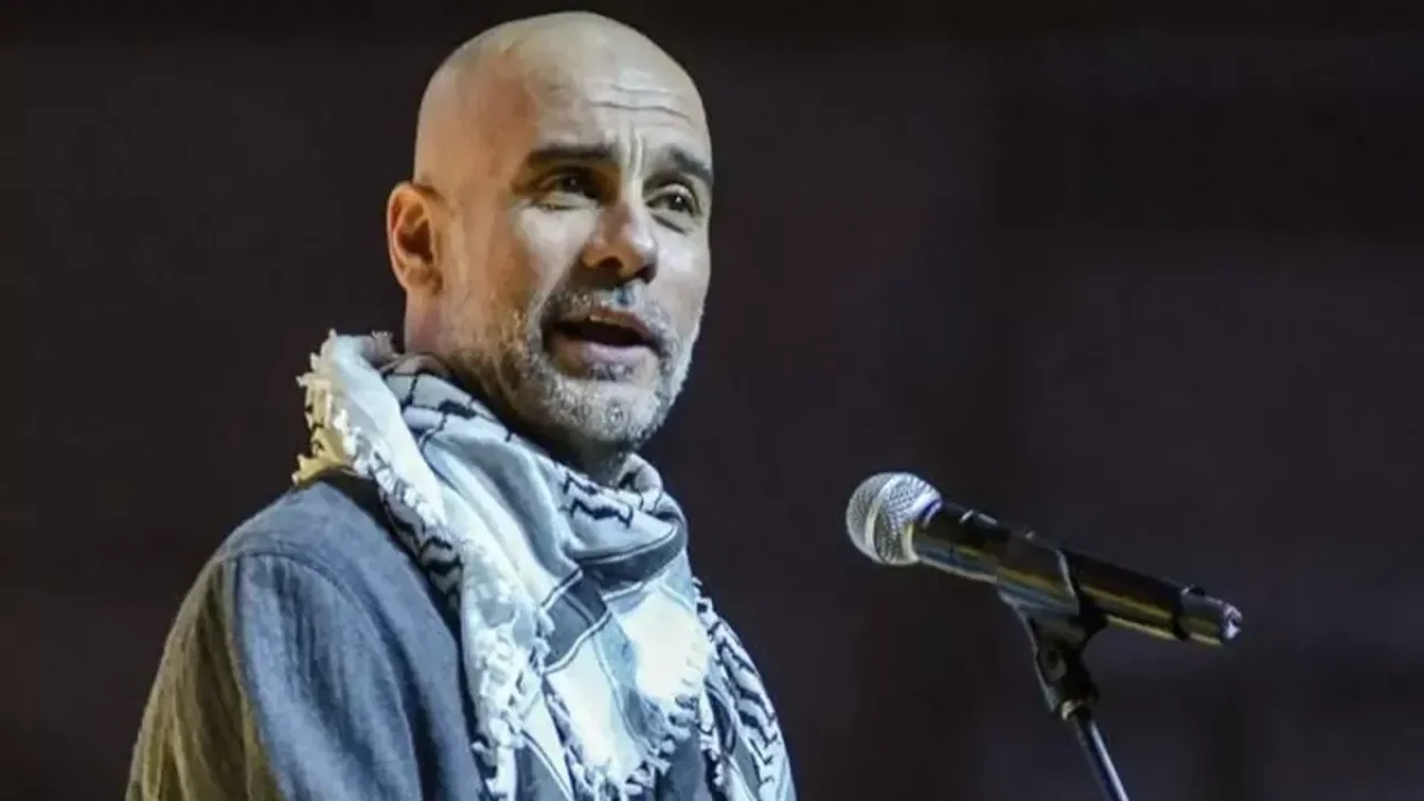 Pep Guardiola'nın Filistin için söylediklerine beğeni yağıyor