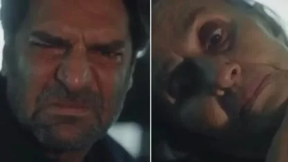 Popüler dizide skandal görüntü! Öz annesini elleriyle boğarak öldürdü