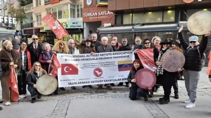Uluslararası Aktivist Sanatçılar Birliği’nden İzmir’de Maduro’ya Yönelik Saldırıya Kınama