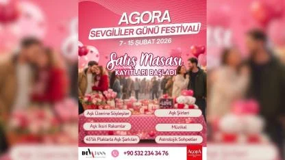 Agora’da Festival Zamanı! Sevgililer Günü Festivali 7–15 Şubat’ta Başlıyor