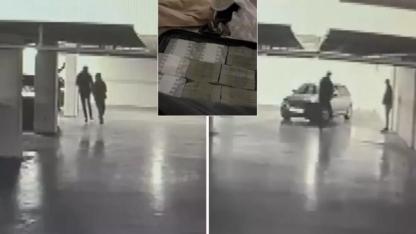 30 milyon dolarlık soygunun kamera görüntüleri ortaya çıktı