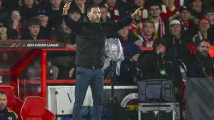 Domenico Tedesco’dan maç sonu itiraf: “Turu evimizde kaybettik”