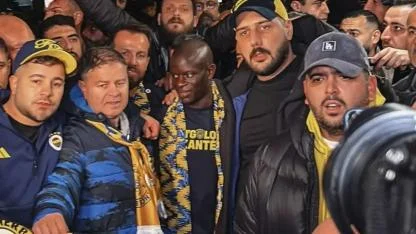 Fenerbahçe'nin yeni transferi N'Golo Kante İstanbul'a geldi
