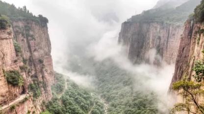 Taihang Dağları’ndaki Guoliang Tüneli: Dünyanın en tehlikeli yollarından biri