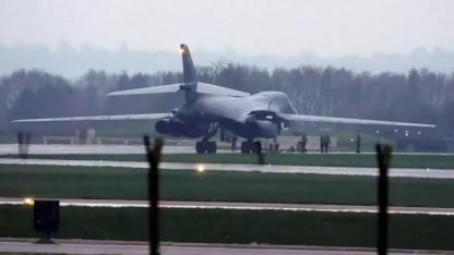 ABD bombardıman uçağı İngiltere’ye konuşlandırıldı