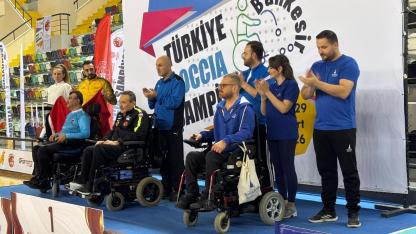 Büyükşehir boccia takımından çifte gurur: Türkiye Şampiyonası’nda bronz madalya