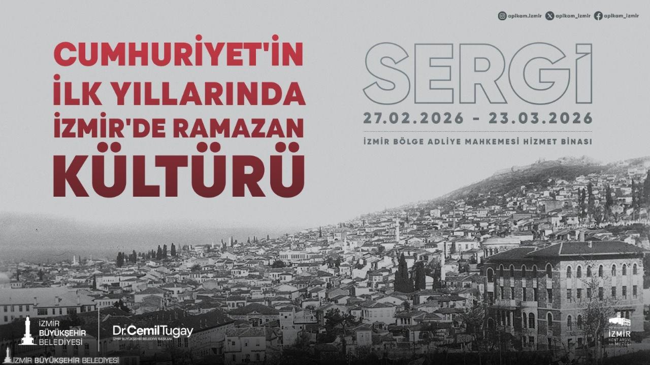 "Cumhuriyet’in İlk Yıllarında İzmir’de Ramazan Kültürü" sergisi ziyarete açıldı