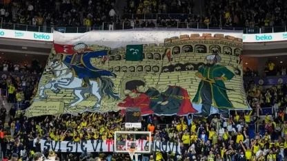 EuroLeague'den Fenerbahçe Beko'ya pankart cezası!
