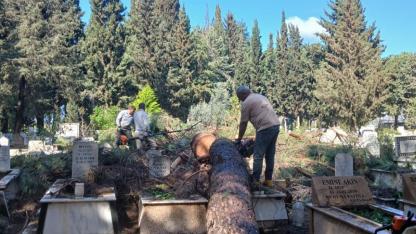 Fırtınanın izleri hızla siliniyor