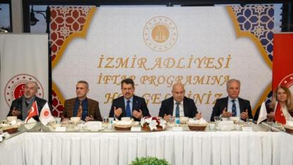 İzmir Cumhuriyet Başsavcılığı’nın iftarında birlik ve dayanışma vurgusu
