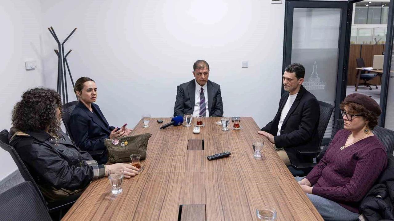 Minguzzi ailesinden Başkan Tugay’a ziyaret