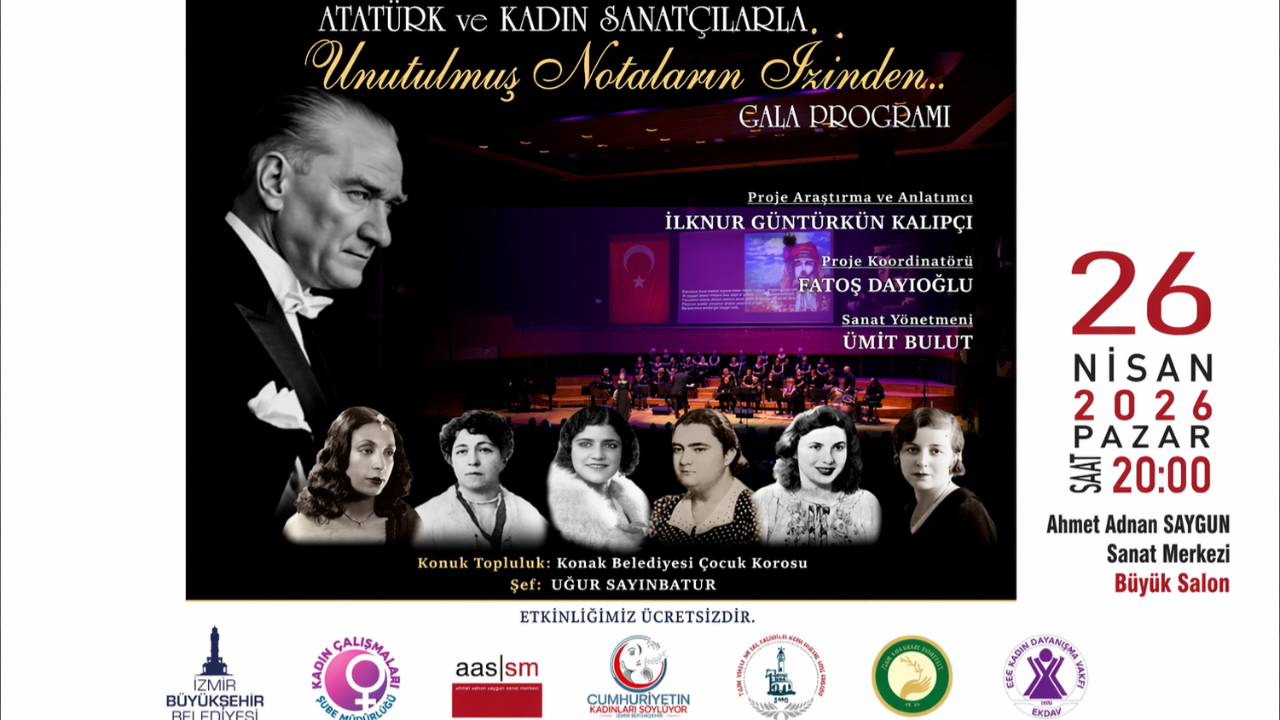 İzmir’de Anlamlı Buluşma: Cumhuriyetin Kadınları Söylüyor