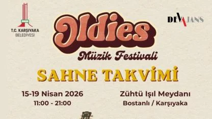 Karşıyaka’da Müzik Dolu 5 Gün: Oldies Müzik Festivali Başlıyor