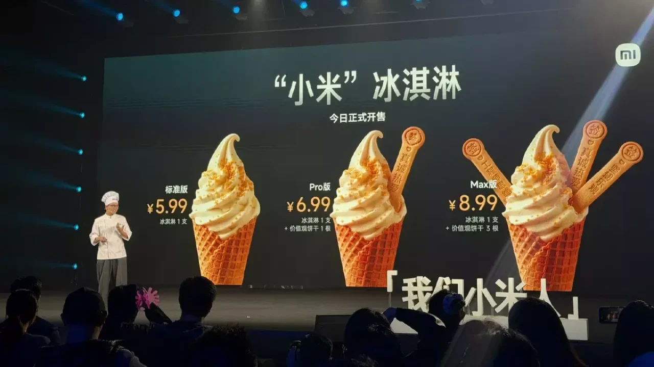 Xiaomi bu kez teknoloji değil dondurma tanıttı: “Pro” ve “Max” sürümleri dikkat çekti