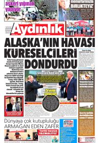 AYDINLIK GAZETESİ Gazete Manşeti