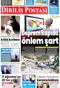 DİRİLİŞ POSTASI Gazete Manşeti