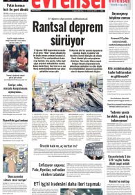 EVRENSEL Gazete Manşeti