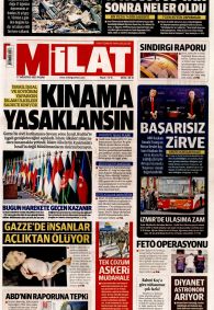 MİLAT Gazete Manşeti